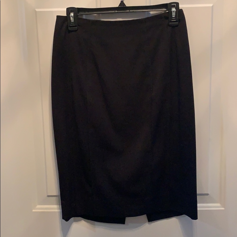 Black WHBM Pencil Skirt, size 2